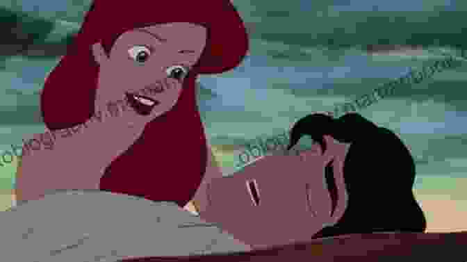 A Breathtaking Illustration Of Ariel Swimming Towards Prince Eric. Fairy Tales Every Child Should Know