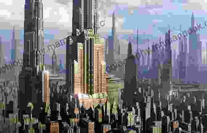 A Depiction Of The Cityscape Of Coruscant Boba Fett: A Practical Man: Star Wars Legends (Short Story) (Star Wars Legends)