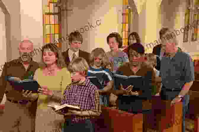 A Group Of People Singing Hymns In A Church Inspire: In Spirit Of Beloved African American Hymns