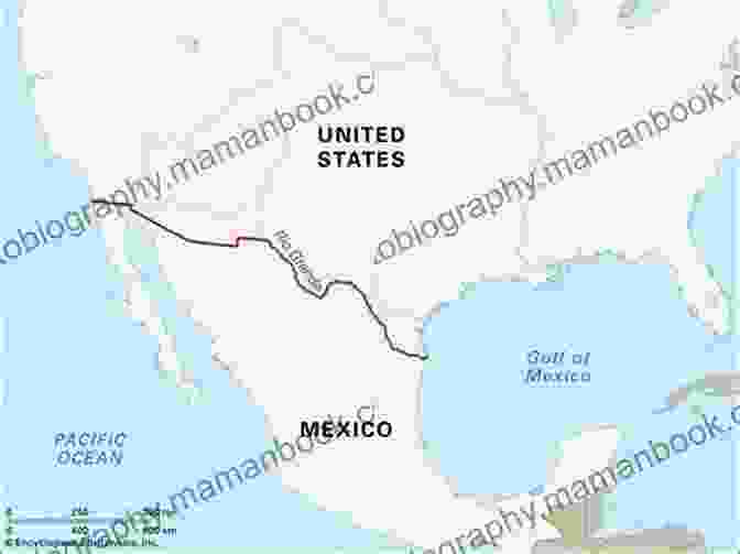 A Map Of The US Mexico Border, Symbolizing The Blurring Of Linguistic And Cultural Boundaries. Always Rebellious/Cimarroneando: Selected Poems By Georgina Herrera