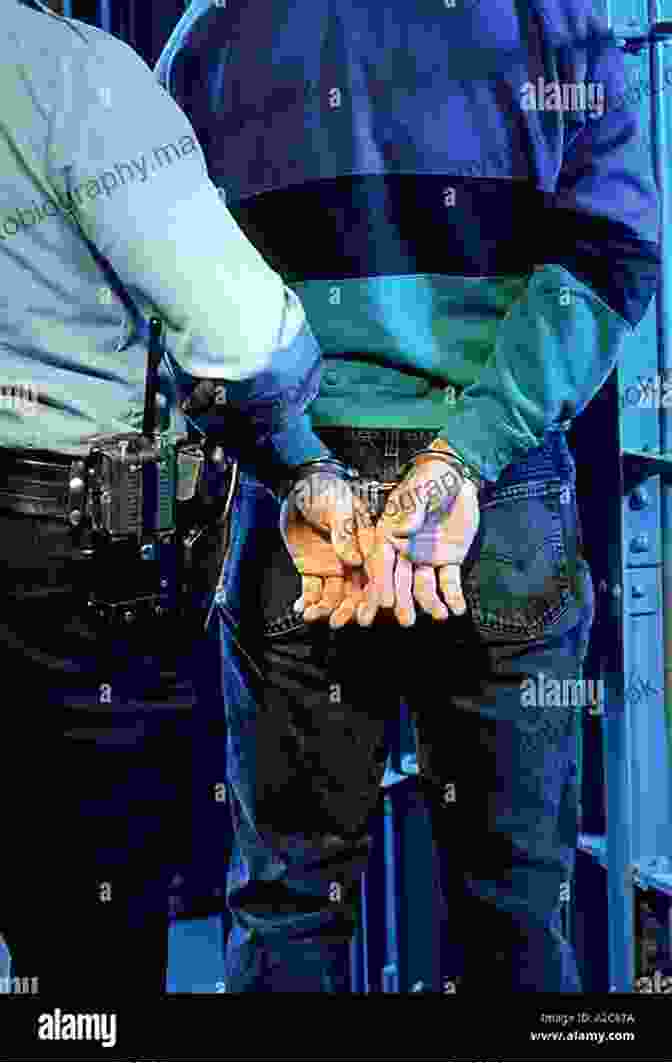 A Photograph Of A Man Being Led Away In Handcuffs, His Expression A Mix Of Remorse And Defiance Gone Fishin : A Grisly Chautauqua Short Story