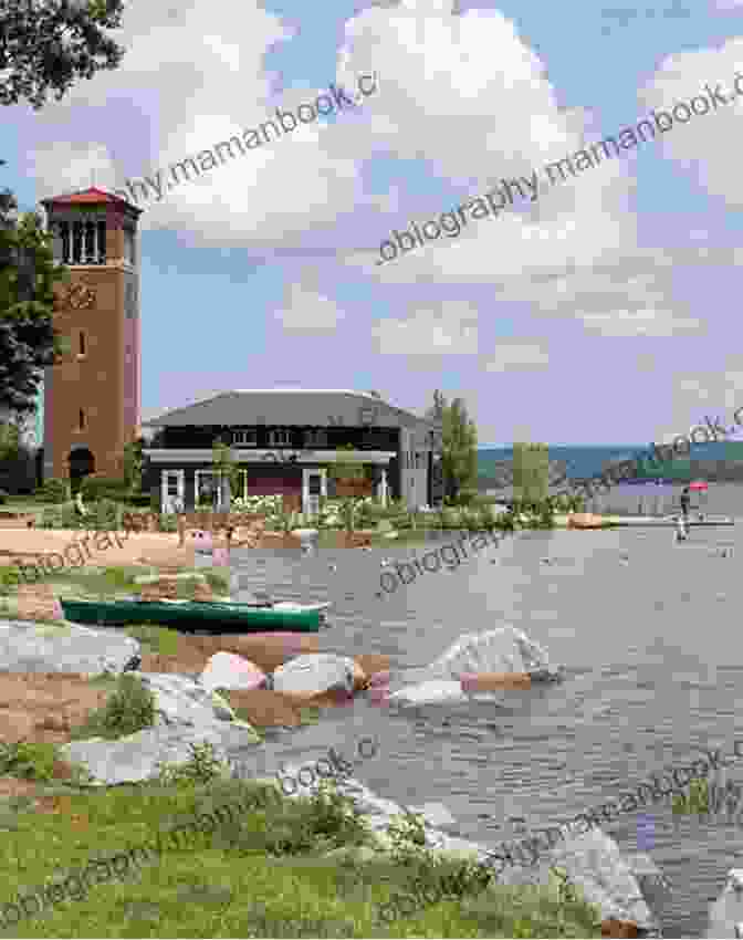 A Photograph Of A Memorial On The Shores Of Lake Chautauqua, Dedicated To The Memory Of Sarah Gone Fishin : A Grisly Chautauqua Short Story
