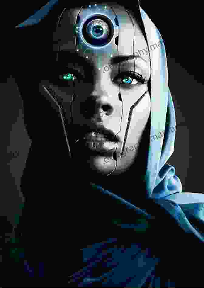 A Promotional Poster For The Anime Film 'Ghost In The Shell: The Human Algorithm 36,' Featuring A Cyborg Woman With A Glowing Blue Eye And A Futuristic Cityscape In The Background. The Ghost In The Shell: The Human Algorithm #36