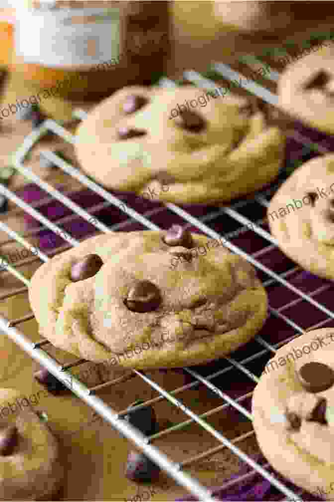 A Tray Of Freshly Baked Chocolate Chip Cookies Cooling On A Wire Rack Learn To Making Cookie Chocolate Chip: All The Dessert Bases Cookies Cakes Candies Brownies Tarts Frozen Treats And More