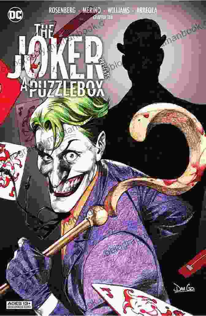 The Joker Presents Puzzlebox 2024 Director's Cut Distorted Gotham City Map The Joker Presents: A Puzzlebox (2024 ) #2: Director S Cut